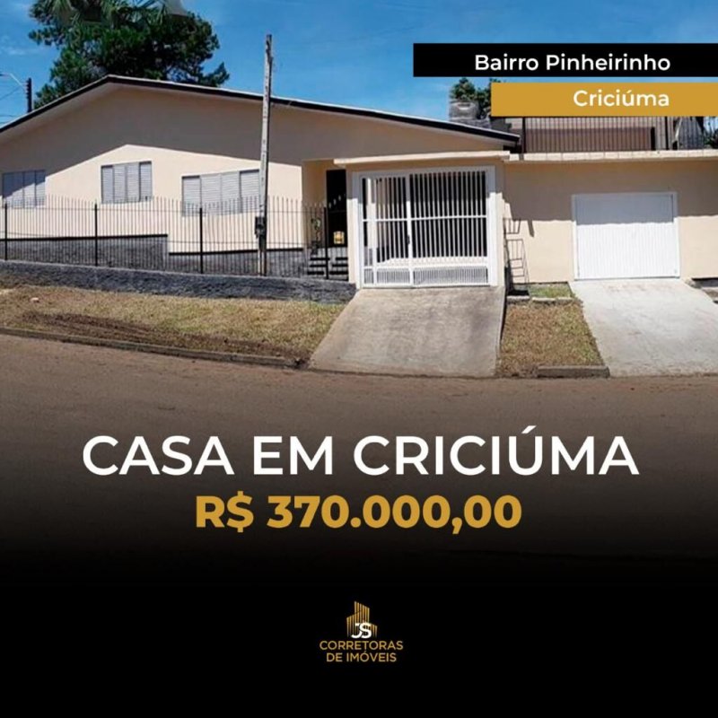 Casa - Venda - Pinheirinho - Cricima - SC