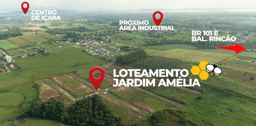 Terreno - Venda - Aurora - Içara - SC